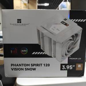 利民（Thermalright）的 Phantom Spirit 120 Vision Snow