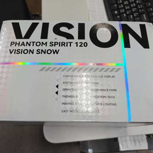 利民（Thermalright）的 Phantom Spirit 120 Vision Snow