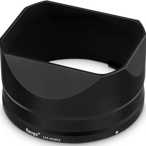 Haoge LH-HGR3 Metal Square Lens Hoods For RICOH GRIII, GR3 HDF 方形遮光罩
