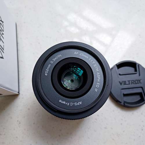 viltrox 25mm f1.7 for sony e