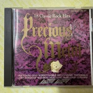 Music CD: 18 Classic Rock Hits - Precious Metal