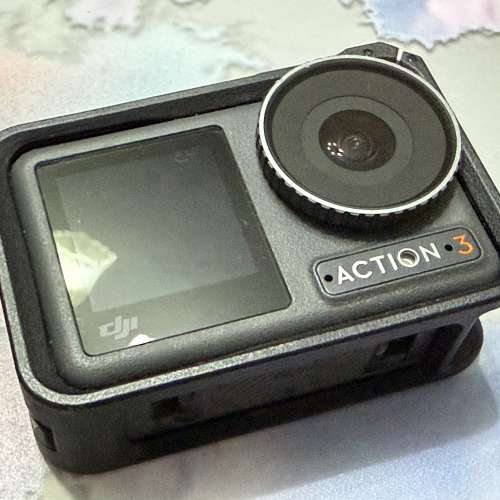 【精神靚仔】DJI Osmo Action 3 連原裝充電盒 + 3粒高能電