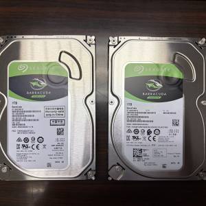 Seagate Barracuda 1TB 兩隻