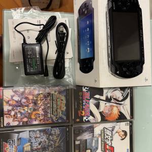 PSP 手提機 加4原裝遊戲