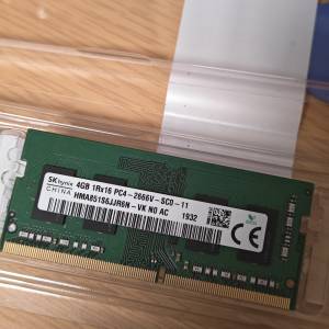 SKhynix DDR4 4GB 2666Mhz 筆記本記憶體
