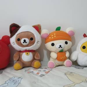 McDonald's x Rilakkuma Plush Toys Set
