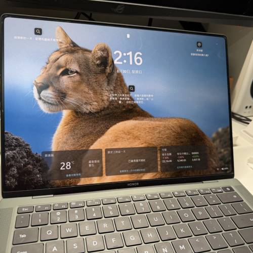 榮耀 Honor MagicBooK Art 14 1KG 超輕薄筆記本電腦 Intel U5 125 CPU 16gb ram + ...