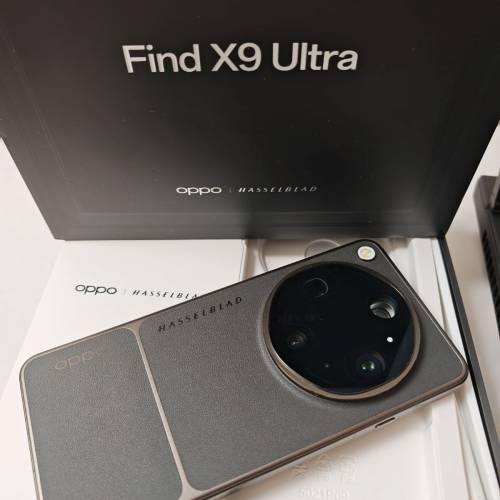 OPPO Find X9 Ultra   16+512 國行機  已刷好 港版系統 已解鎖 Bootloader  已獲取...