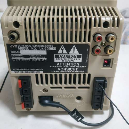 Jvc ux2000終極旗艦細機