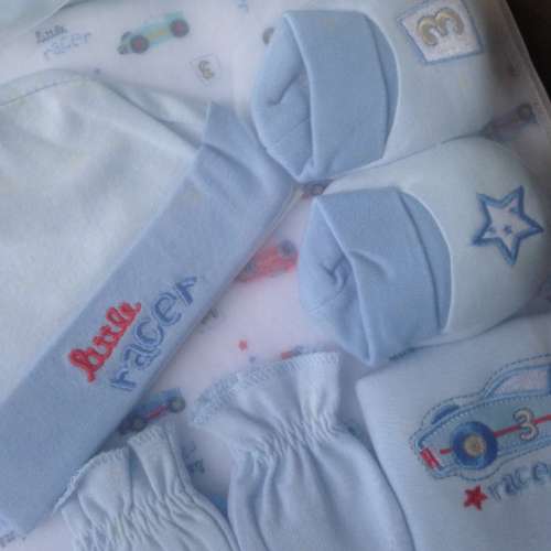 👶 Baby Blanket Gift Set for Newborns NEW 全新嬰兒套裝 粉藍 車 👶