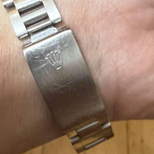 ROLEX 6694 經典上錬 氧化金面 34mm 膠鏡 78350帶12格 $16888