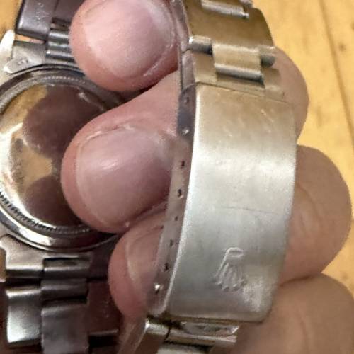 ROLEX 6694 經典上錬 氧化金面 34mm 膠鏡 78350帶12格 $16888