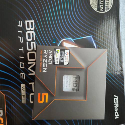 R5 7600X + asrock B650m pg riptide wifi