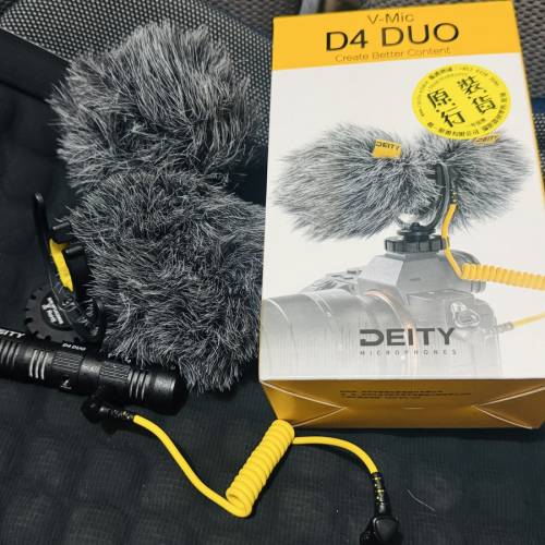 Deity V-mic D4 DUO 收音咪（適合Sony, Nikon, Fujifilm, canon&hellip;)
