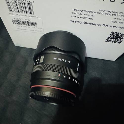（行貨有保）Viltrox AF 55mm F1.8 Evo (Sony mount)（適合A7V, A9, A1, A7c, A7R,...