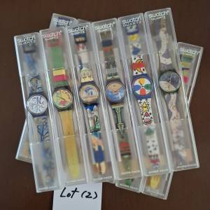 Swatch 手錶 1980's-1900's (Lot 2/1) 1-8 Quartz