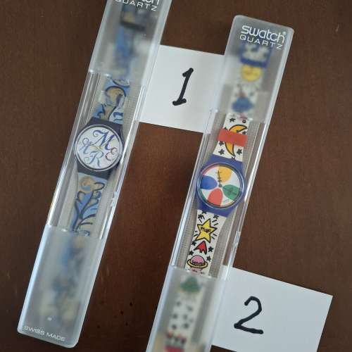 Swatch 手錶 1980's-1900's (Lot 2/1) 1-8 Quartz