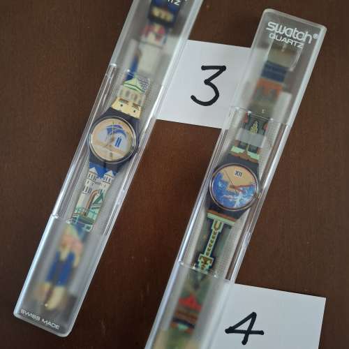 Swatch 手錶 1980's-1900's (Lot 2/1) 1-8 Quartz