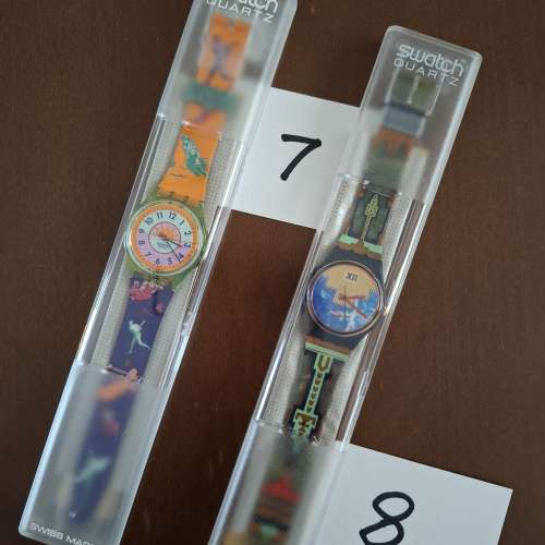Swatch 手錶 1980's-1900's (Lot 2/1) 1-8 Quartz