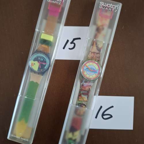 Swatch 手錶 1980's-1900's (Lot 2/2) 9-18 Quartz