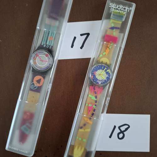 Swatch 手錶 1980's-1900's (Lot 2/2) 9-18 Quartz