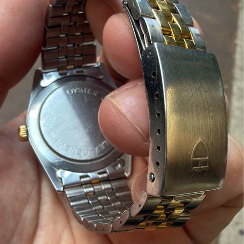 Tudor 74033 金鋼 勞的勞底 $6500
