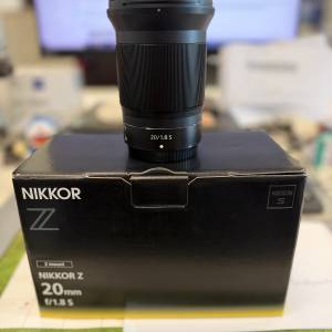 Nikkor Z 20mm f/1.8 S
