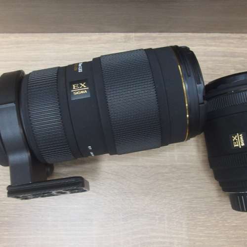 Sigma AF70-200mm + 70mm ( f2.8) EX 兩鏡---------Nikon mount