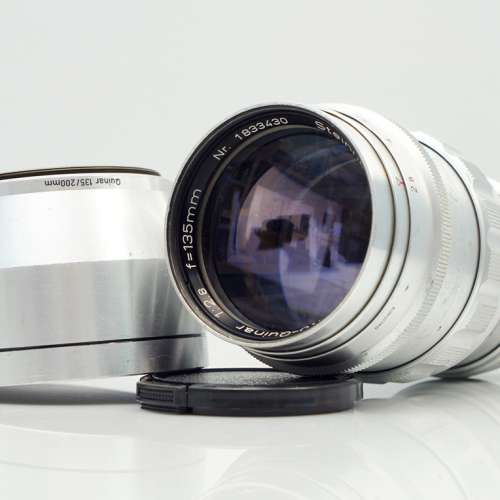 罕見海爾135鏡王 Steinheil Auto Quinar 135mm f2.8 (新淨)
