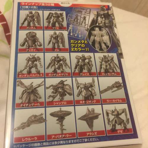 BANDAI MOBILE SUIT MINI KIT COLLECTION NEW 全新 機動戰士模型