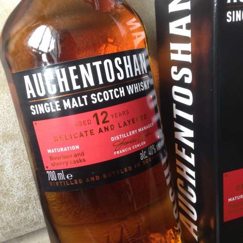 🥃 AUCHENTOSHAN 12 Year Single Malt Whisky 700ml 40% 全新 蘇格蘭 單麥 威士忌 🍷