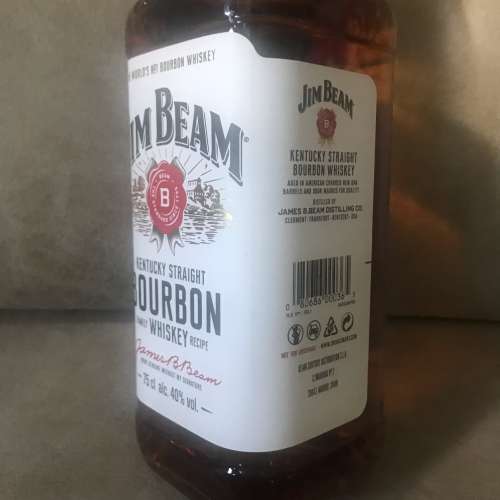 🥃  JIM BEAM Bourbon Whisky 75cl 40% 全新 威士忌 🍷