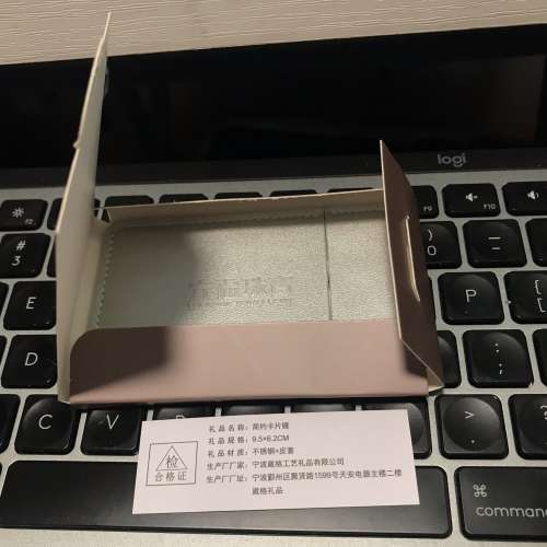 🎁 LUKFOOK JEWELLERY Stainless Steel Portable Cosmetic MIrror NEW 全新 六福珠...
