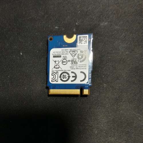 KIOXIA 內接 SSD,512GB PCIe Gen 3 x 4 NVMe 固態硬碟,M.2 2230