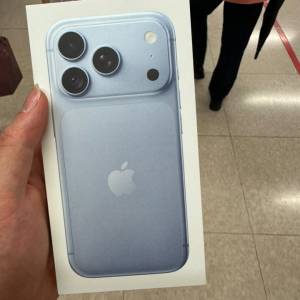 【全新香港行貨】iPhone 18 Pro Max 256GB 冰川藍（官方單/原廠保養）