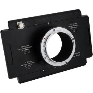 Fotodiox Large Format 4x5 View Cameras with a Graflok Rear Standard To XCD