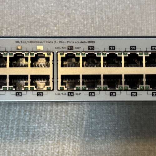 HP 1810-24G v2 (J9803A) managed switch 二手 私人自讓