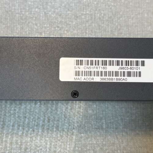 HP 1810-24G v2 (J9803A) managed switch 二手 私人自讓
