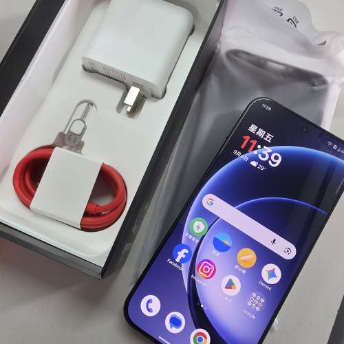 #2876 OnePlus 15 5G 國際版 PLK110 (16GB+1TB) 黑色 99%新