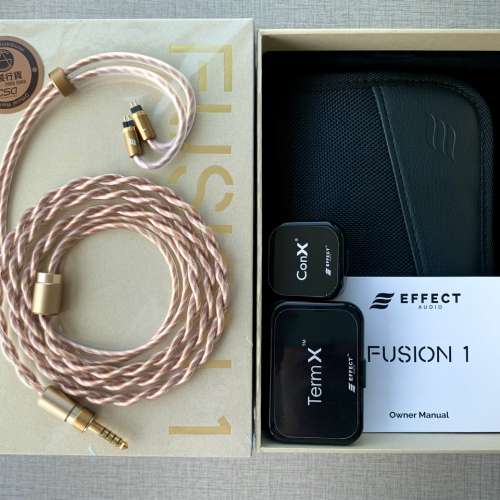 Effect audio Fusion 1 耳機升級線