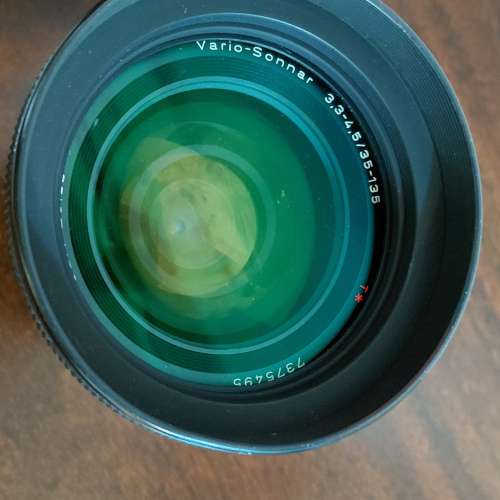 連Contax遮光罩95% New Contax Vario-Sonnar T* 35-135mm