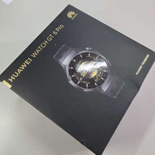 #2862 Huawei 華為 Watch GT 6 Pro 46mm ATM-B29 智能手錶 曜石黑 99%新
