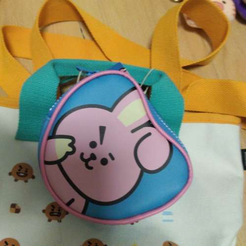 MINISO BT21 Shooky 化妝袋連小袋