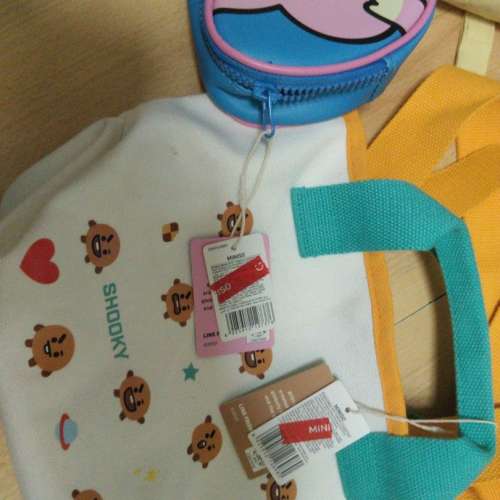 MINISO BT21 Shooky 化妝袋連小袋
