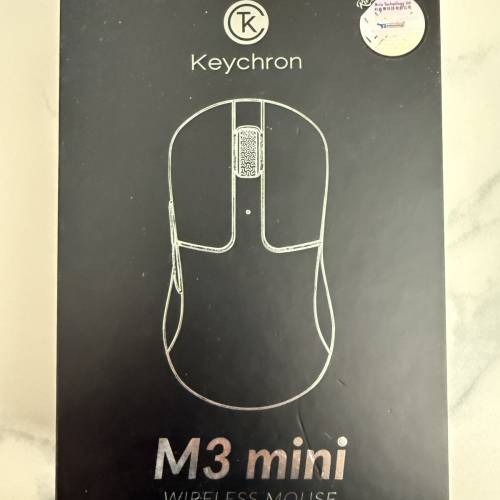 Keychron M3 Mini白色無線滑鼠