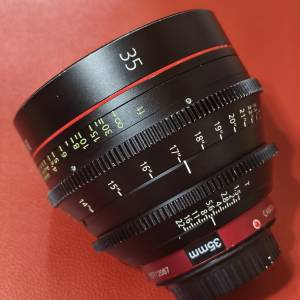 Canon CN-E 35mm T1.5 f1.4 LF 電影鏡 EF口 合各單反無反R8 R6 R5 C300 使用