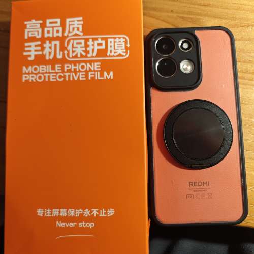 放九成九新行貨Redmi 17 5G橙色全套有保養