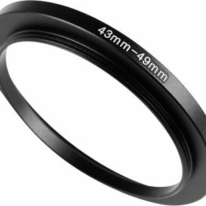 43mm - 49mm Step Up Filter Ring