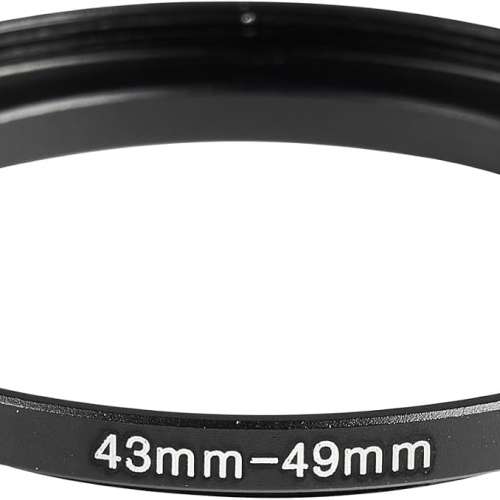 43mm - 49mm Step Up Filter Ring