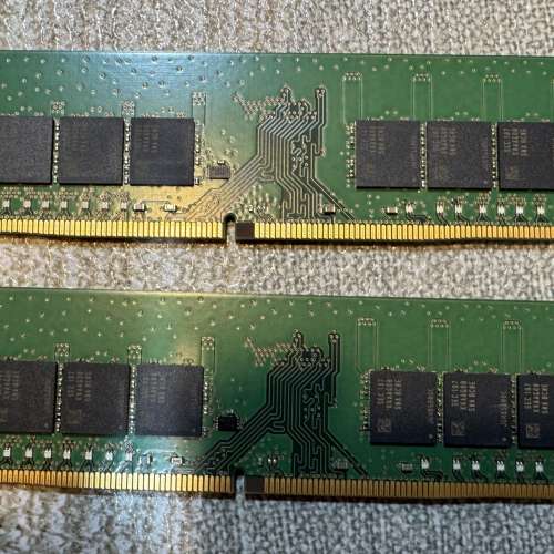 Samsung DDR4 64GB(32GB x2) 3200MHz RAM 32GB兩條 二手 私人自讓